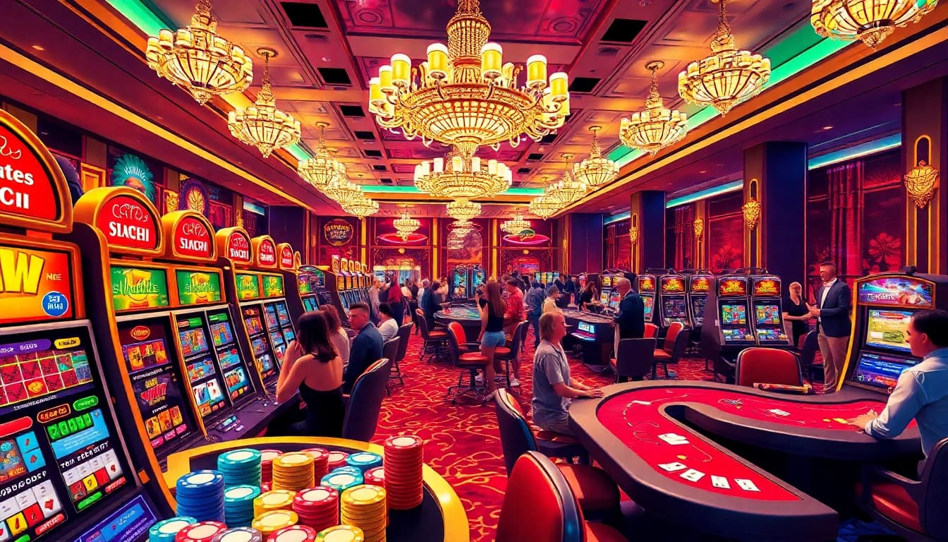 Engage with the thrilling atmosphere at AT99娛樂城 featuring vibrant gaming tables.