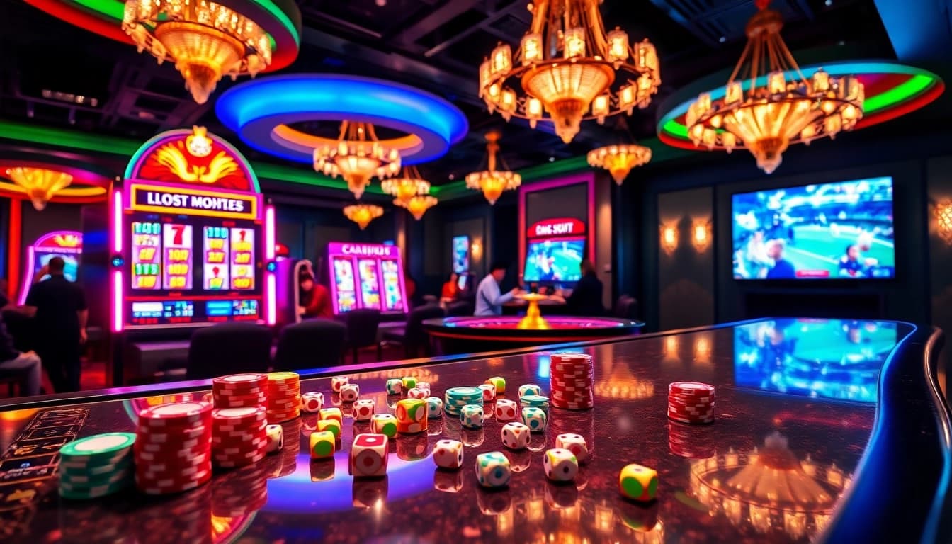 Experience vibrant gaming at Bro138's premier slot machine venue, featuring colorful displays and engaging gameplay.