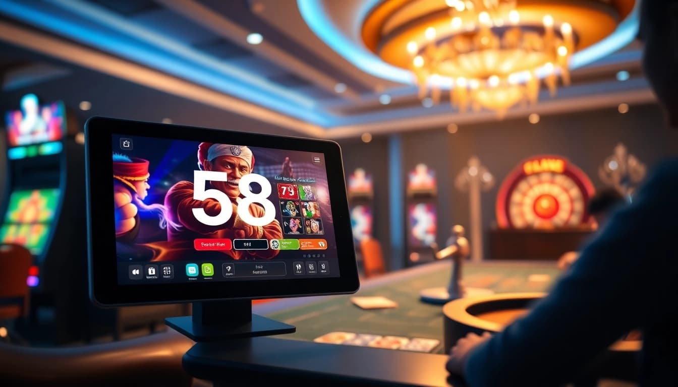 Experience the excitement of 58ee, a trusted online casino with vibrant games and engaging interface.