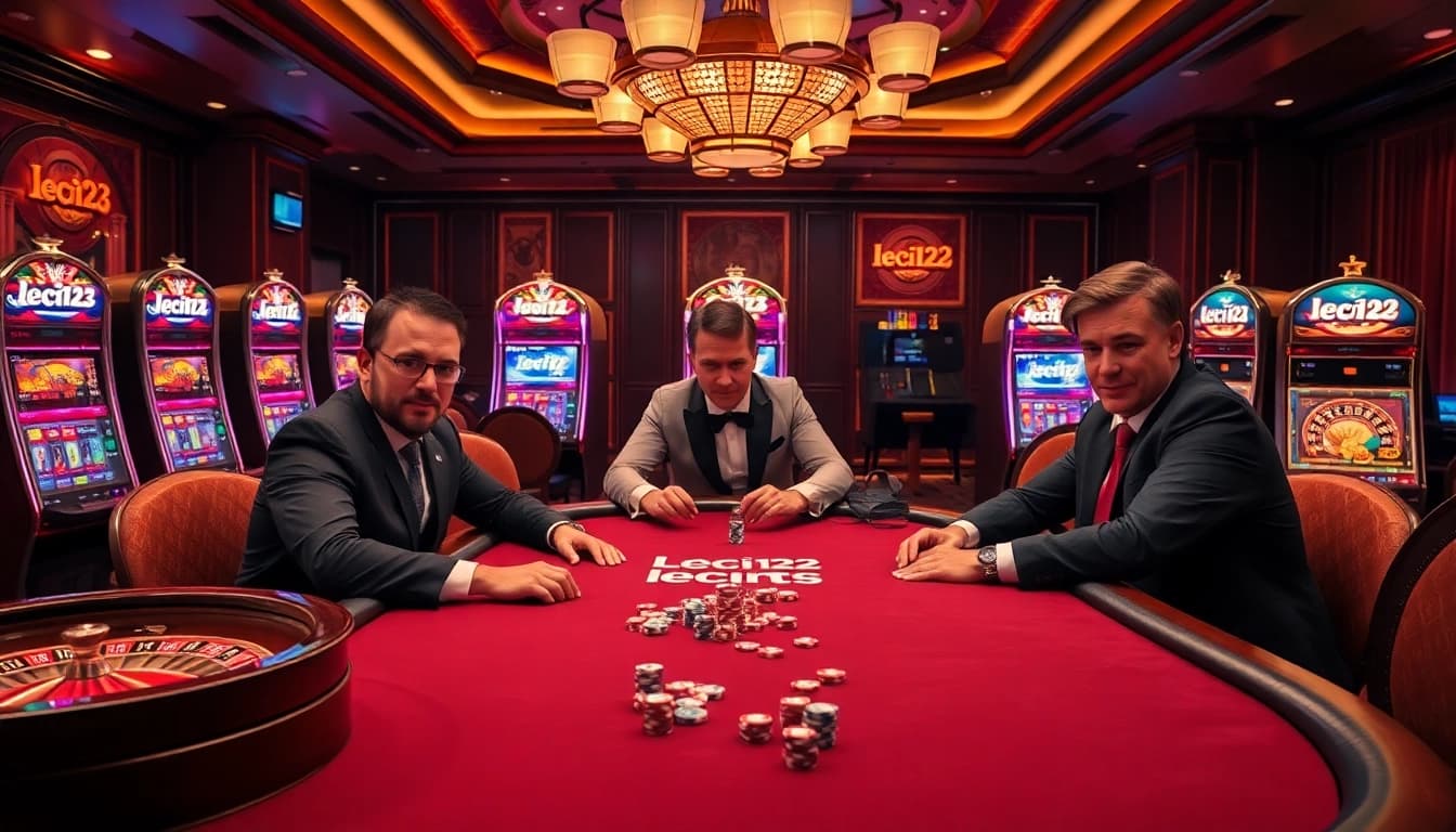 Experience thrilling gameplay at the leci123 casino with dynamic tables and engaging atmosphere.