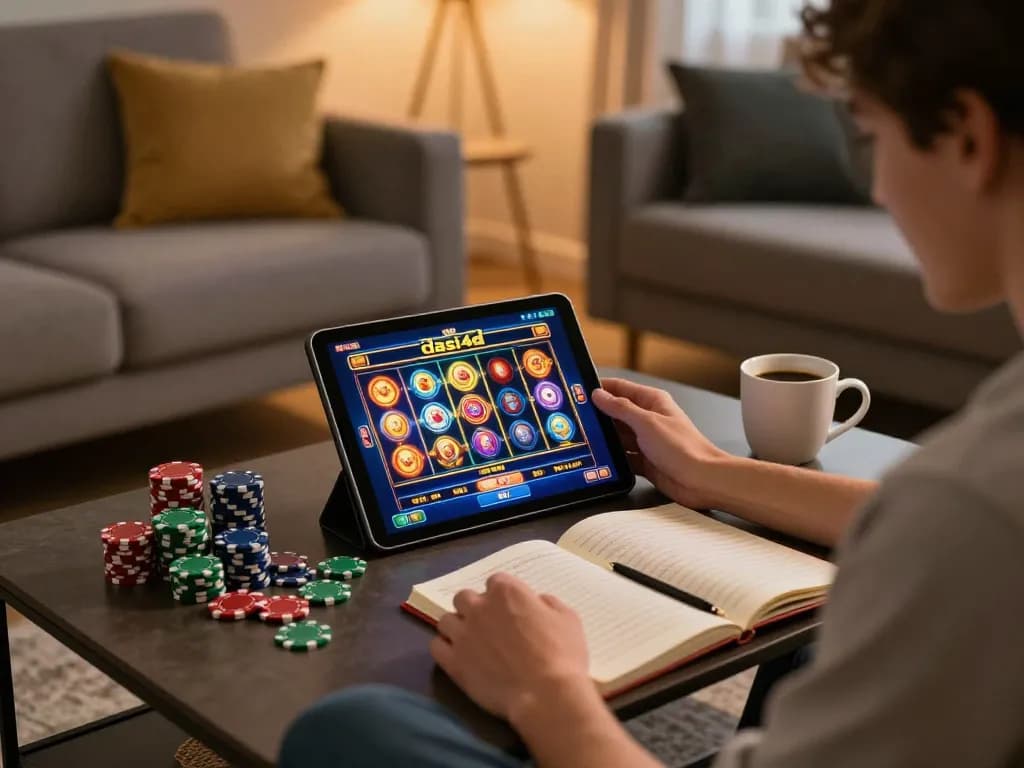 Masuki permainan slot dasi4d dari kenyamanan rumah Anda yang nyaman dengan gameplay strategis dan grafik yang hidup.