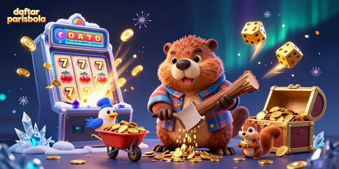 Experience exciting wins at daftar parisbola with vibrant gaming elements and fun characters!