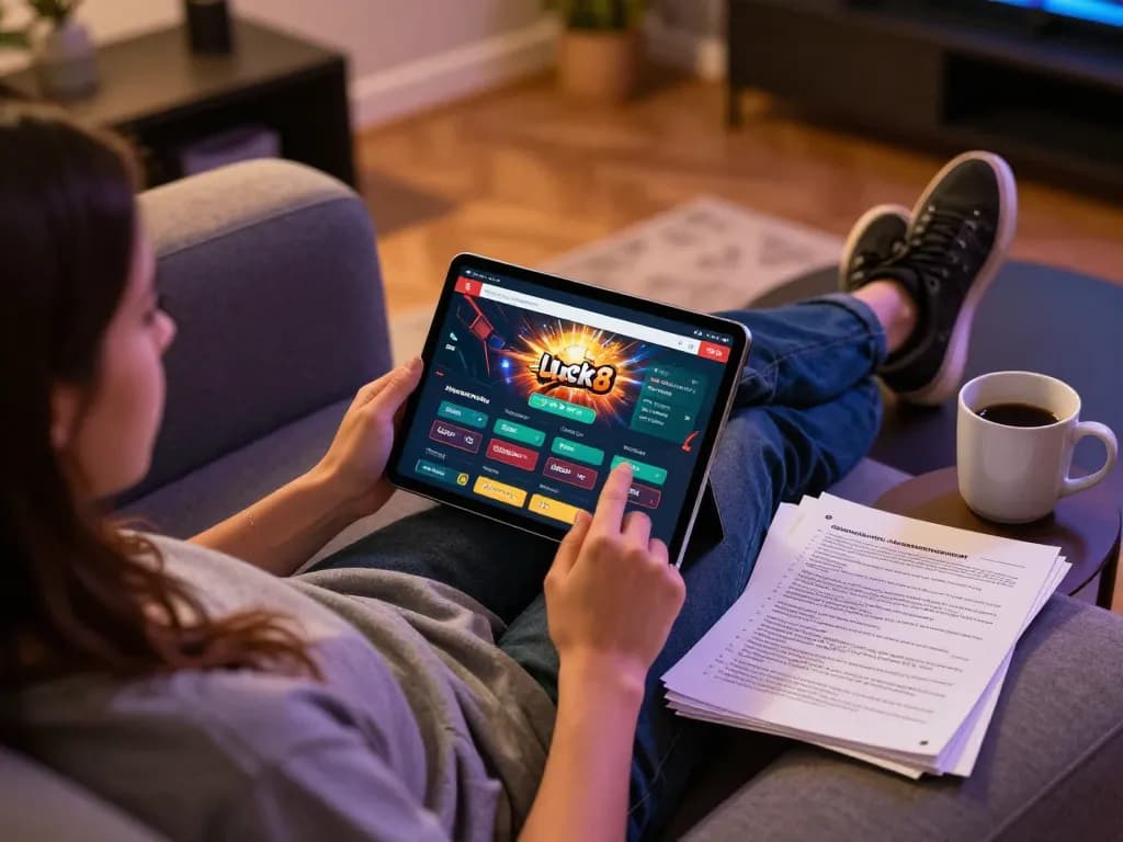 Experience the thrill of Luck8 by playing seamlessly on your mobile device.