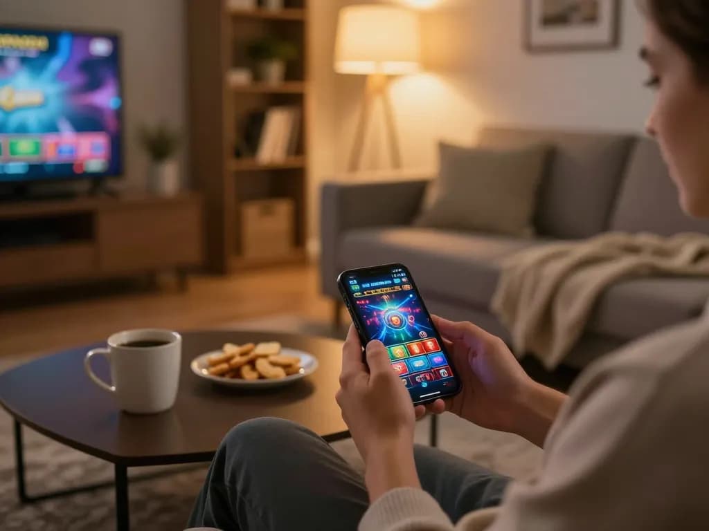 Engaging players with online gaming experience at https://rr88co.net/ in a cozy home setting.
