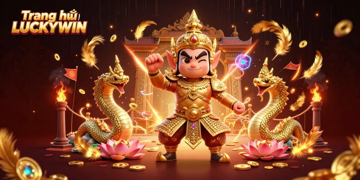 Experience thrilling wins at Trang chủ LUCKYWIN with vibrant casino elements and dynamic energy.
