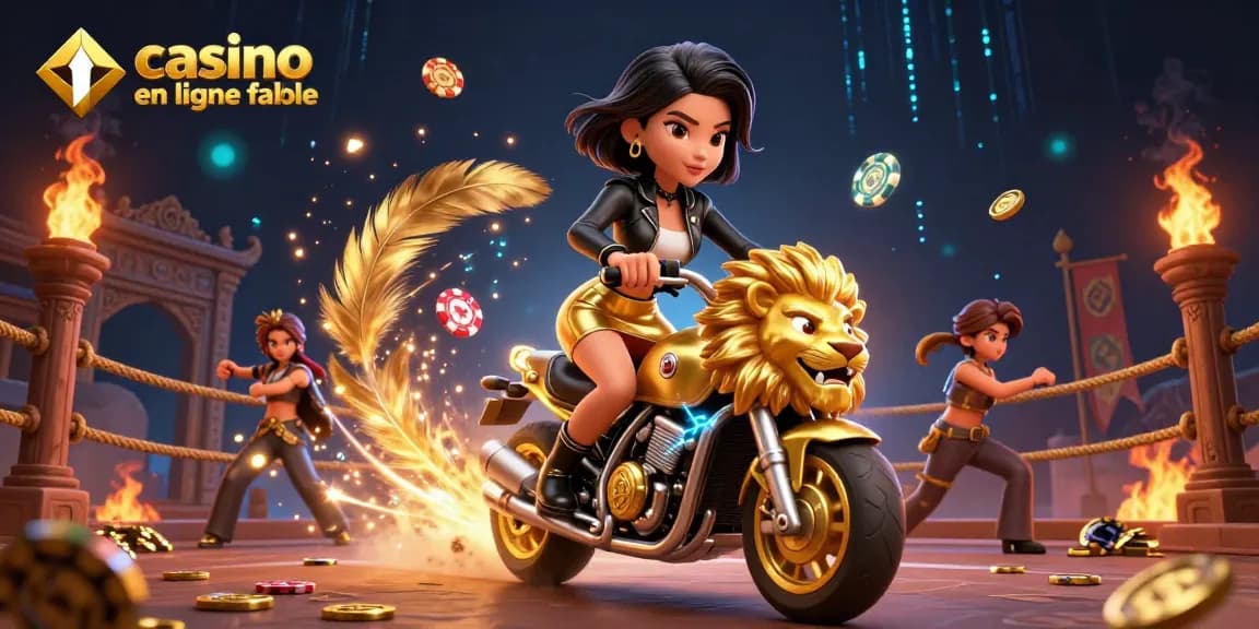 Découvrez un gameplay palpitant chez casino en ligne fiable avec une scène 3D enthousiasmante mettant en avant des personnages glam et des éléments vibrants.