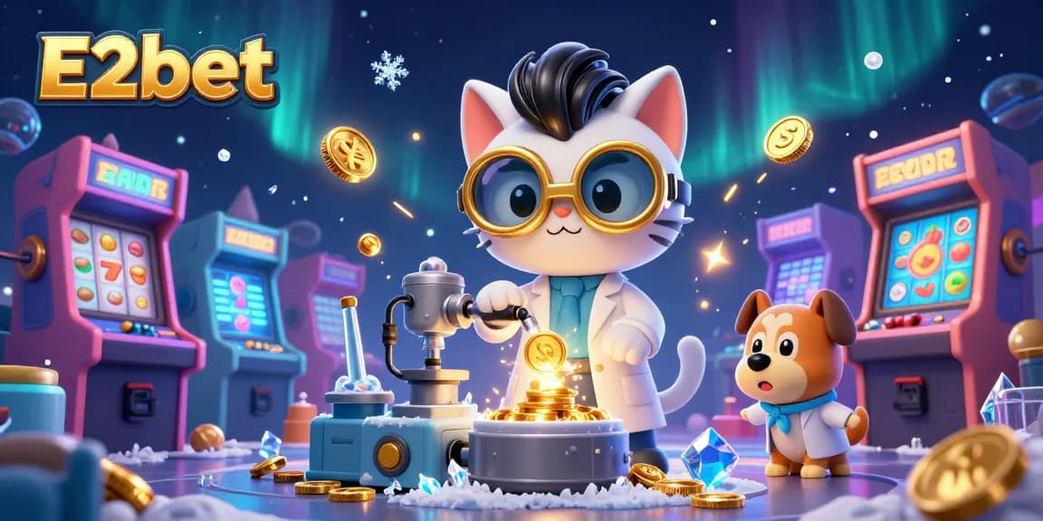 E2bet offers exciting casino gameplay with vibrant characters creating gaming magic.