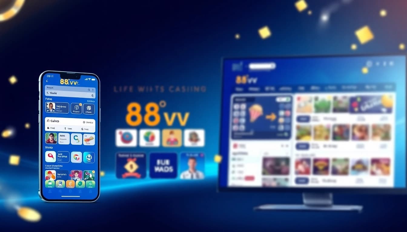 88vv online betting platform showcasing a modern interface for a vibrant user experience.