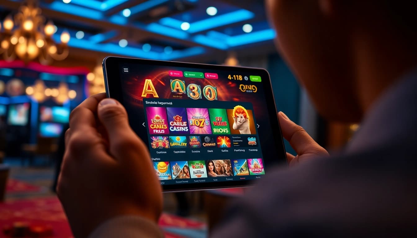 A188 online casino gaming experience with vibrant interface and bonus promotions