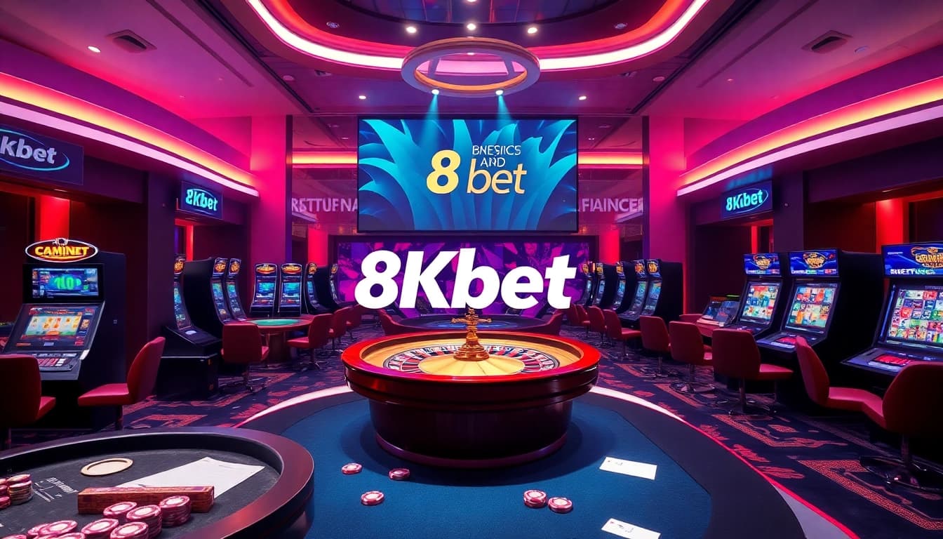 Experience thrilling gameplay at 8kbet with dynamic casino visuals and engaging gaming elements.