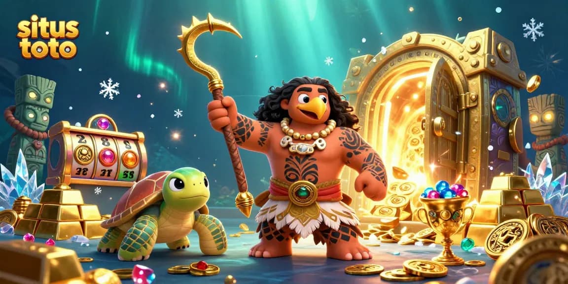 Putar gulungan di situs toto di tengah harta karun dan petualangan yang ditangkap dalam ilustrasi 3D yang hidup.