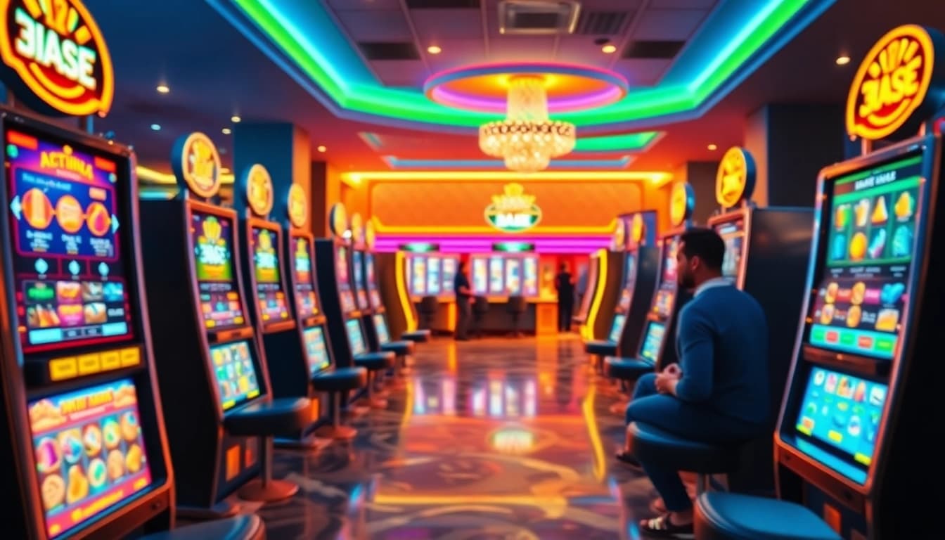 NOHU90 vibrant online slot game environment, showcasing excitement and luxury.