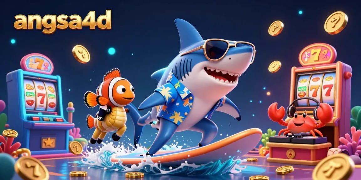 Experience the thrill of winning with angsa4d's immersive casino atmosphere, featuring engaging characters and vibrant game elements.