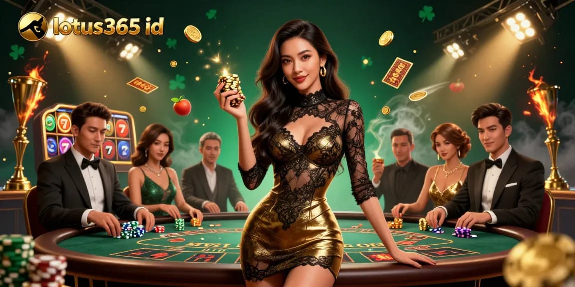 Experience the excitement of winning with lotus365 id at a luxurious casino environment.