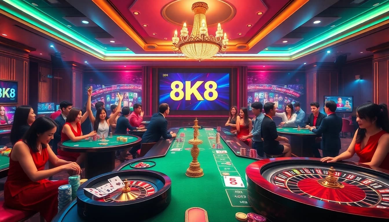 Experience the excitement of 8K8 Philippines with interactive casino games and thrilling wins.