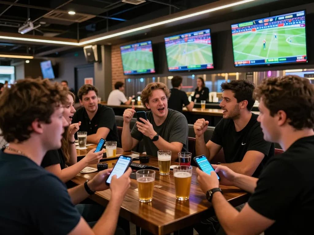 Bet on NK88 live events in an exciting sports bar atmosphere with vibrant crowds