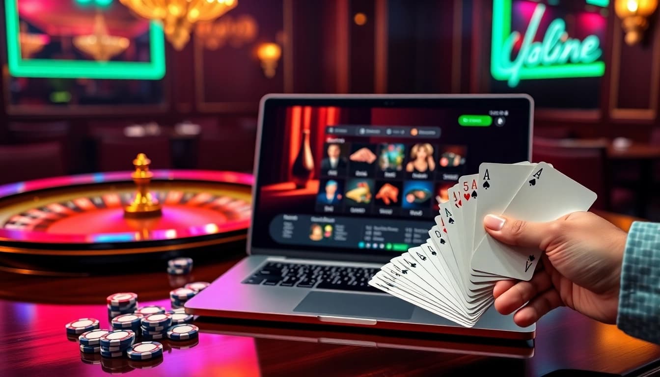 Experience high-stakes action with Link gg88 at an elegant casino table.