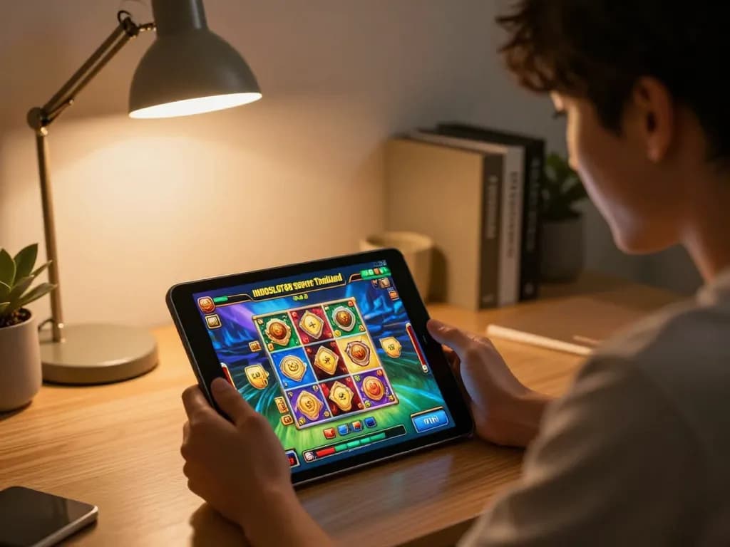 Engaging gameplay on indoslot88 server thailand showcasing vibrant slot graphics.