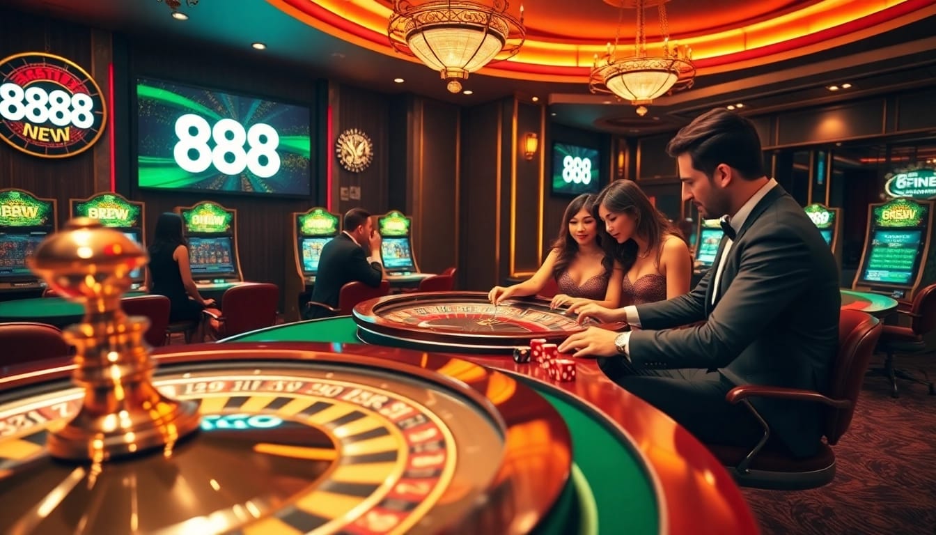 Experience the thrill of winning at 888NEW casino with exciting games and vibrant visuals.