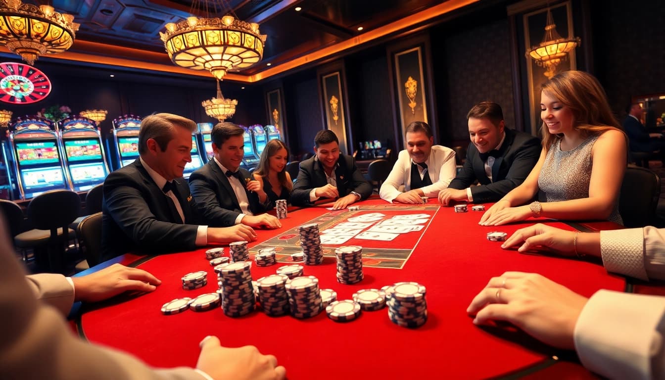 Engage in high-stakes poker at https://kong88.win with vibrant chips, cards, and excitement.
