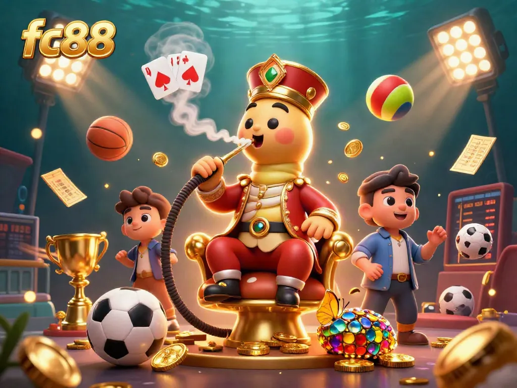 Engage with fc88's thrilling gaming experience featuring dynamic sports elements and vibrant visuals.