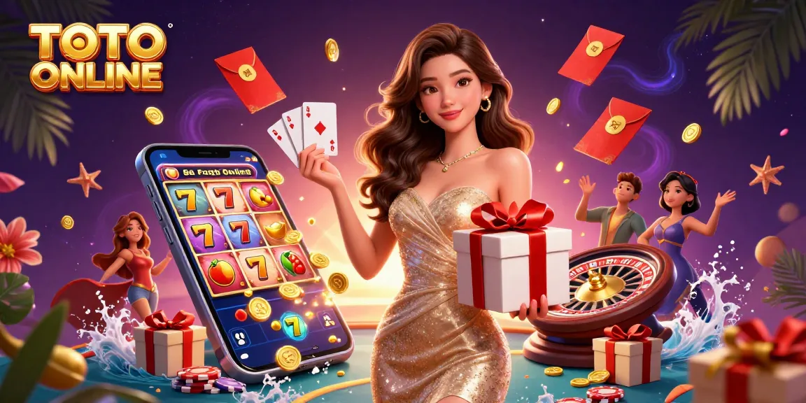 Win exciting prizes with TOTO ONLINE slots and enjoy festive casino atmosphere!