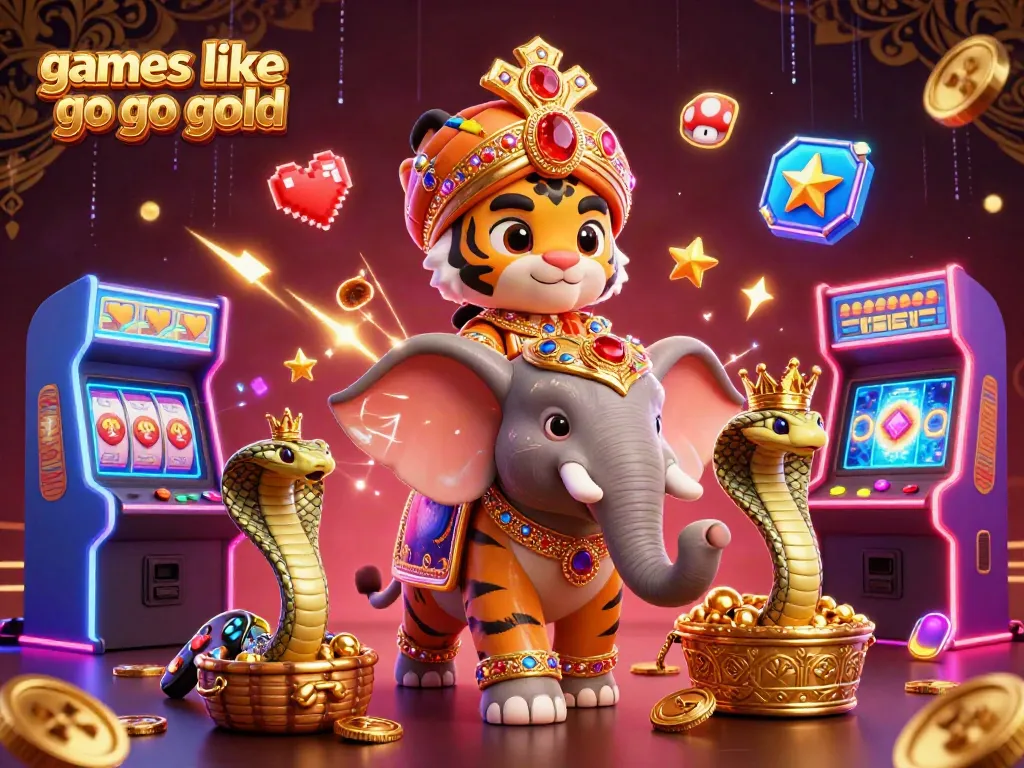 Win big with games like Go Go Gold in a vibrant 3D casino adventure.